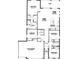 Detailed floor plan showcasing the layout of a spacious 3-bedroom home at 15968 Crofton Springs Way, Port Charlotte, FL 33953