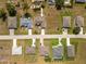 An aerial image displays the property's layout in relation to surrounding homes in the neighborhood at 16094 Ortega Dr, Punta Gorda, FL 33955