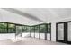 Bright enclosed room with light colored tile floors and multiple glass doors/windows at 19723 Midway Blvd, Port Charlotte, FL 33948