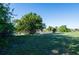 Expansive backyard with lush green lawn and mature trees bordering a serene pond, offering a tranquil setting at 2271 Alton Rd, Port Charlotte, FL 33952