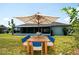 Beautiful backyard view of screened porch and dining area at 2271 Alton Rd, Port Charlotte, FL 33952