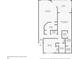 Floor plan of the condo, with a lanai, Gathering room, kitchen, primary bedroom, laundry room, and bathroom at 3256 White Ibis Ct # 24A, Punta Gorda, FL 33950