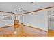 Spacious bedroom with ensuite bathroom and hardwood flooring at 4317 Mccullough St, Port Charlotte, FL 33948
