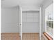 Open closet with adjustable shelving provides generous storage and organization solutions at 4317 Mccullough St, Port Charlotte, FL 33948