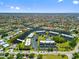 Breathtaking aerial view of waterfront community with lush landscaping and picturesque waterways at 601 Shreve St # 53C, Punta Gorda, FL 33950