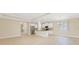 Open-concept living space featuring a modern kitchen and dining area at 11666 Parrotfish St, Venice, FL 34292