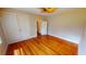 Bedroom with wood floors and closet space at 1250 Lemon St, Punta Gorda, FL 33950