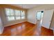 Charming dining room with hardwood floors and natural light, perfect for Gathering meals at 1250 Lemon St, Punta Gorda, FL 33950