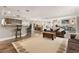 Open-concept living area with a kitchen, dining, and living space that is great for entertaining at 155 Donna Ct, Punta Gorda, FL 33950