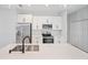 Modern kitchen features stainless steel appliances and quartz countertops at 17197 Russell Ave, Port Charlotte, FL 33954