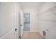 Laundry room leads to the attached garage with plenty of storage space at 17197 Russell Ave, Port Charlotte, FL 33954