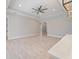 Spacious living room with wood floors, neutral paint, and recessed lighting at 223 Australian Dr, Rotonda West, FL 33947
