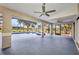 Spacious screened-in lanai with ample seating and a beautiful pool at 2442 Rio De Janeiro Ave, Punta Gorda, FL 33983