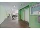 Hallway of Sunrise Towers, featuring an elevator, car parking, and neutral paint color at 2486 Caring Way # 14A, Port Charlotte, FL 33952