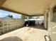 Covered patio area, ideal for outdoor dining, barbecuing, and enjoying the serene surroundings at 3122 Scranton St, Port Charlotte, FL 33952