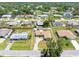 Aerial image shows the property location within a quiet, well-spaced residential neighborhood at 315 Holly Rd, Venice, FL 34293