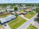 An aerial perspective of the property showcasing its location in a peaceful residential area at 315 Holly Rd, Venice, FL 34293