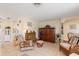 Comfortable living room with tile floors and charming decor at 315 Holly Rd, Venice, FL 34293
