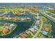 Beautiful waterfront home with a private boat dock and lush tropical landscaping at 3353 Sandpiper Dr, Punta Gorda, FL 33950