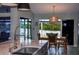 Kitchen area overlooking waterfront views and a dining area for casual meals and gatherings at 4216 Bur St, Port Charlotte, FL 33948