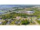 Sprawling aerial view of a charming residential neighborhood near a lake and shopping centers at 4702 Westwood Dr, Punta Gorda, FL 33982
