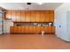 The garage features ample storage space, cabinets, and a workspace at 5023 Key Largo Dr, Punta Gorda, FL 33950