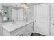 Double sink bathroom featuring modern fixtures and sleek vanity at 5532 Veracruz Ter, Port Charlotte, FL 33981