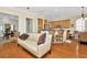 Open-concept living space adjacent to kitchen area, perfect for entertaining and Gathering gatherings at 936 Hemingway Cir, Tampa, FL 33602