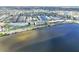 Waterfront condos with a view of residential neighborhood canals on a sunny day at 1500 Park Beach Cir # 5E, Punta Gorda, FL 33950