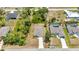 Aerial view of house in a neighborhood, showing the property's location and its well-connected surroundings at 3799 Laredo Ave, North Port, FL 34288