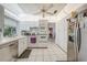 Functional kitchen with stainless steel appliances and ample storage at 4055 Alwick Ln, North Port, FL 34287