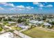 Beautiful aerial perspective of neighborhood showcasing property and surrounding area at 416 Allen St, Punta Gorda, FL 33950