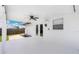 Covered patio featuring a ceiling fan, offering a perfect outdoor living space at 416 Allen St, Punta Gorda, FL 33950