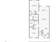 Detailed first floor plan with room dimensions and layout at 5725 Greenwood Ave # 2101, North Port, FL 34287