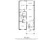 Detailed floor plan of a 1105 sq ft condo with two bedrooms, two bathrooms, and a screened balcony at 5725 Greenwood Ave # 8203, North Port, FL 34287