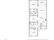 Detailed floorplan showcasing the layout of the home at 5762 Sabal Trace Dr # 203, North Port, FL 34287