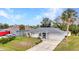 Aerial view of a well maintained home with mature trees at 1210 Mccrory St, North Port, FL 34286