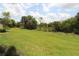 Expansive backyard view showcases lush greenery and privacy at 13256 Creekside Ln, Port Charlotte, FL 33953