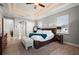 Cozy bedroom with tray ceiling, plush bedding, and elegant decor creating a relaxing retreat at 1932 Los Alamos Dr, Punta Gorda, FL 33950
