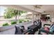 Inviting screened patio with stylish seating, offering a peaceful outdoor retreat at 2365 Nuremberg Blvd, Punta Gorda, FL 33983