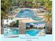 Community with three refreshing pools surrounded by ample seating and palm trees for relaxation at 25188 Marion Ave # 1, Punta Gorda, FL 33950