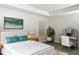 Cozy primary bedroom featuring soothing decor, a comfortable bed, and a serene ambiance for restful nights at 2858 Parlay Ln, North Port, FL 34286