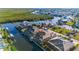 Waterfront homes along canal with private docks on a sunny day at 4426 Vasco St, Punta Gorda, FL 33950