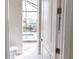 Bathroom offering views to a pool and lanai at 4426 Vasco St, Punta Gorda, FL 33950