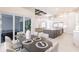 Open dining area offers access to the kitchen and screened lanai at 5061 Collingswood Blvd, Port Charlotte, FL 33948