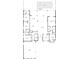 Detailed floor plan showcasing the layout with spacious primary bedroom, kitchen, living room and outdoor pool at 5061 Collingswood Blvd, Port Charlotte, FL 33948