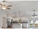 Bright, airy kitchen with modern appliances and a center island with bar seating at 5353 Kaspar St, Port Charlotte, FL 33981