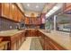 Spacious kitchen with granite countertops, stainless appliances, and ample cabinetry at 5600 Blackjack S Ct, Punta Gorda, FL 33982