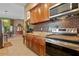 Well-equipped kitchen with stainless steel appliances and granite countertops at 5600 Blackjack S Ct, Punta Gorda, FL 33982
