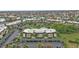 Aerial shot showing the complex and covered parking in a desirable residential area at 601 Shreve St # 64C, Punta Gorda, FL 33950